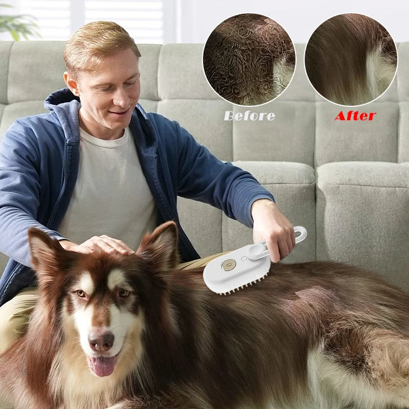 3-In-1  My Dog Hair Brush Cat Hair Brush
